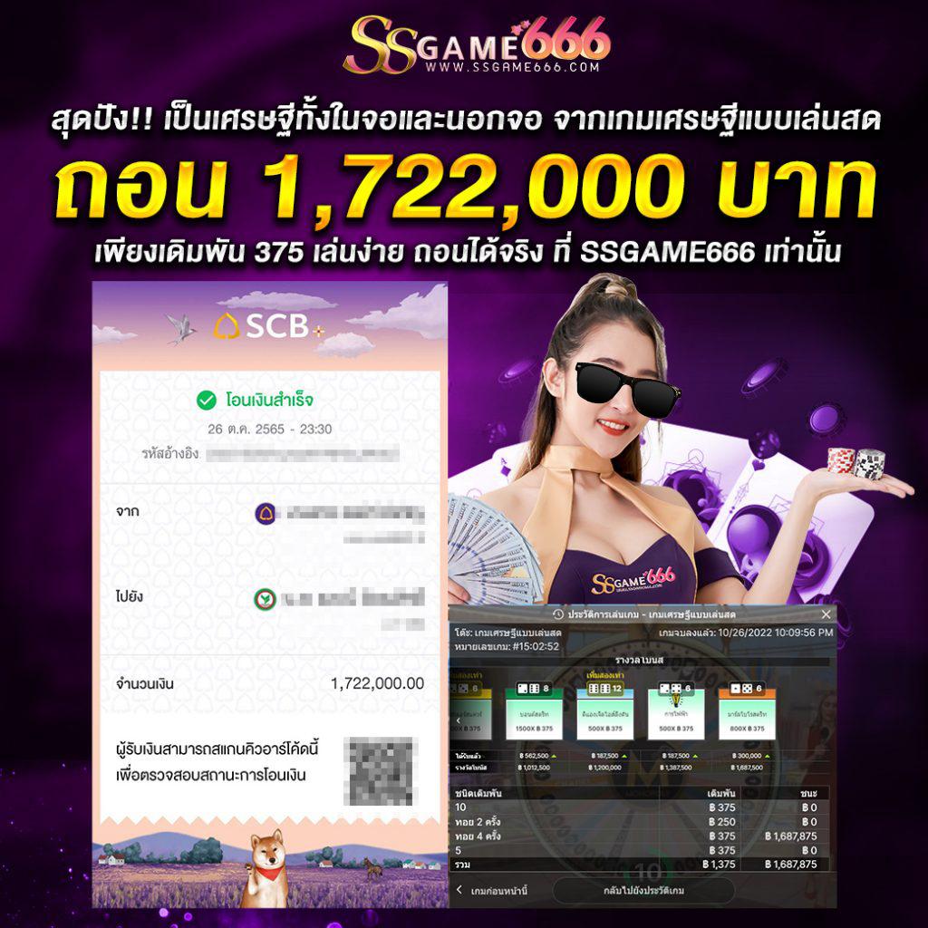 ทดลองเล่น Slot777 คาสิโนอันดับหนึ่ง พร้อมโปรโมชั่นสุดคุ้มในไทย